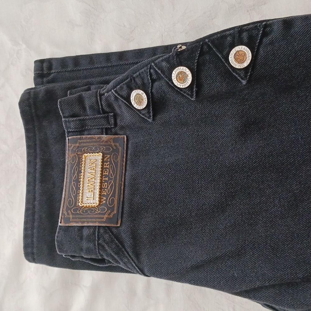LAWMAN slim fit black jeans size 5 jeans